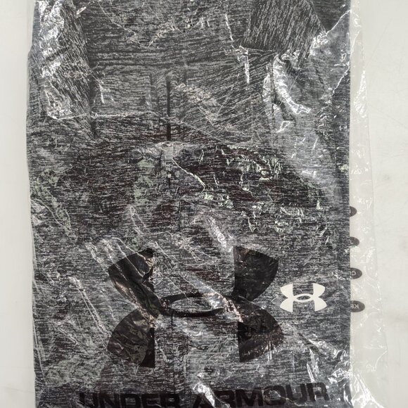 Women's Under Armour One Half Zip Black White Twist shirt Size XL - Picture 1 of 5